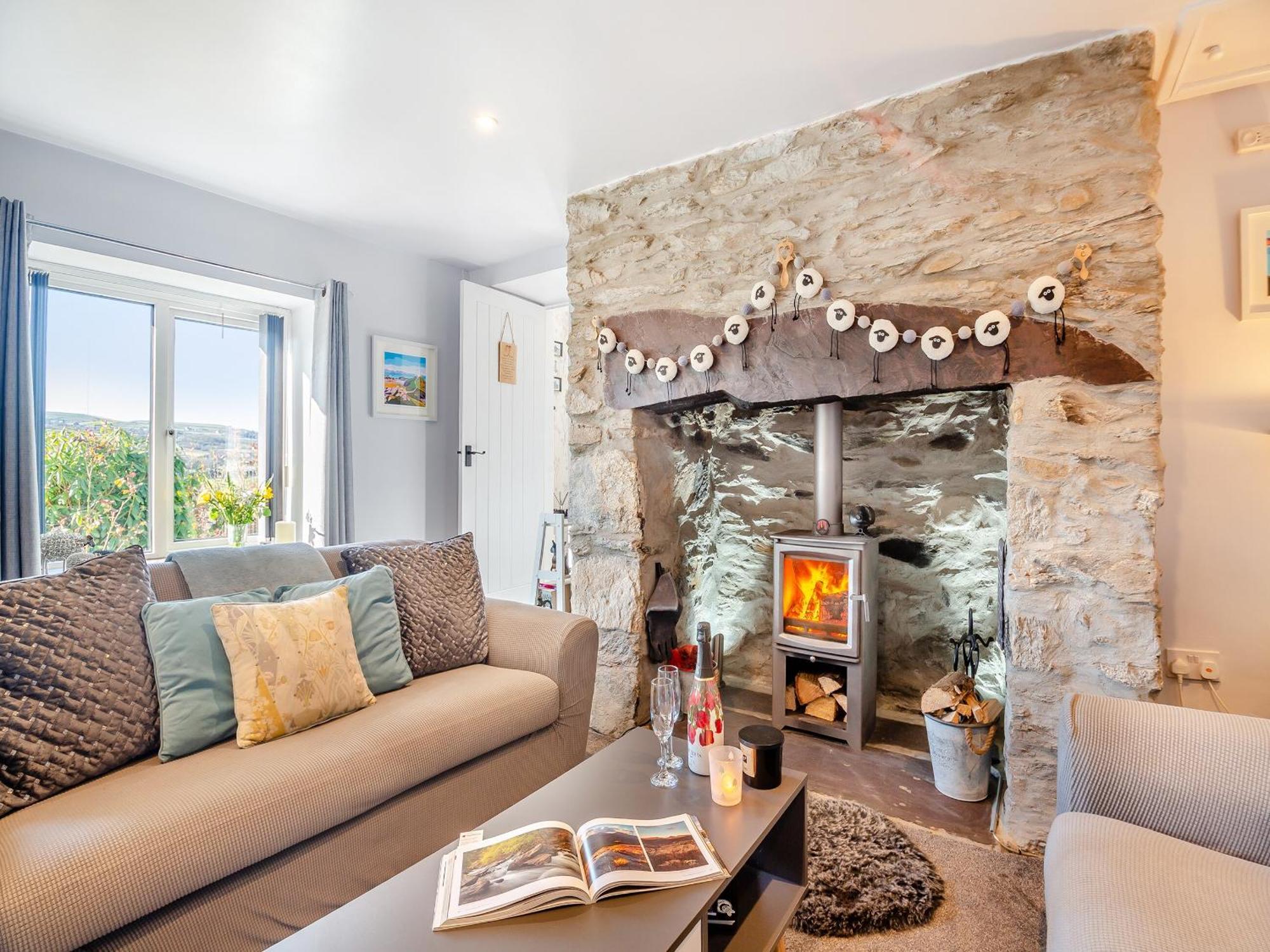 Hyfrydle Cottage Pen-y-groes 外观 照片
